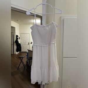 Aritzia Wilfred chiffon cami dress